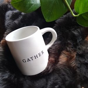 HEARTH & HOME Magnolia stoneware gather coffee mug